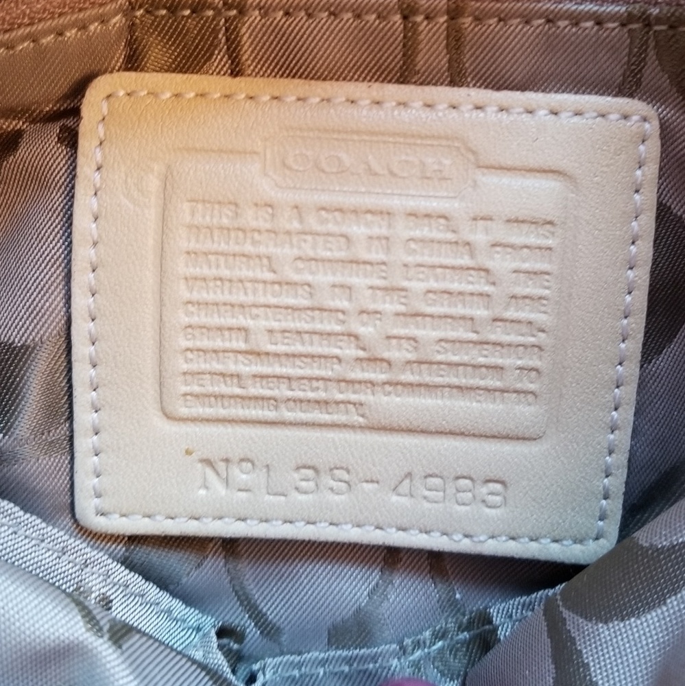 Coach Leather Bag - Picture 7 of 7